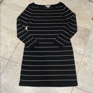 Long sleeve sweater dress